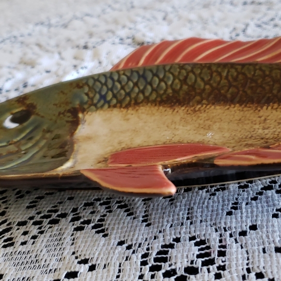 Pier 1 Imports Colorful Fish Platter. - Picture 7 of 7